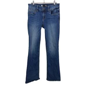 Kut from the Kloth Natalie Bootcut Jeans Womens 4 Fellowship Blue Medium Wash